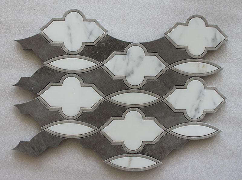 Marble Water Jet Cut Mosaic « ShellShock Designs